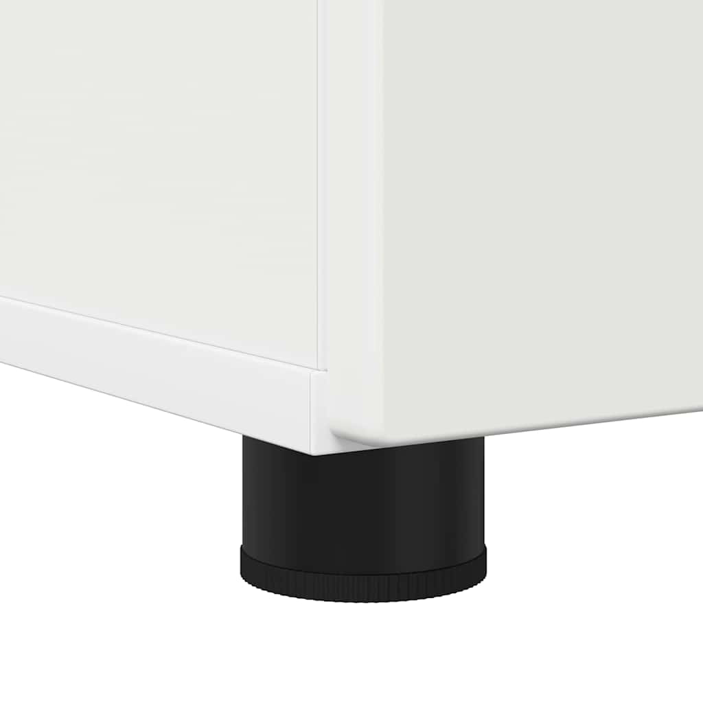 Baderomsinnredningssett med skuff 3 pcs Hvit 61 x 35 x 64 cm