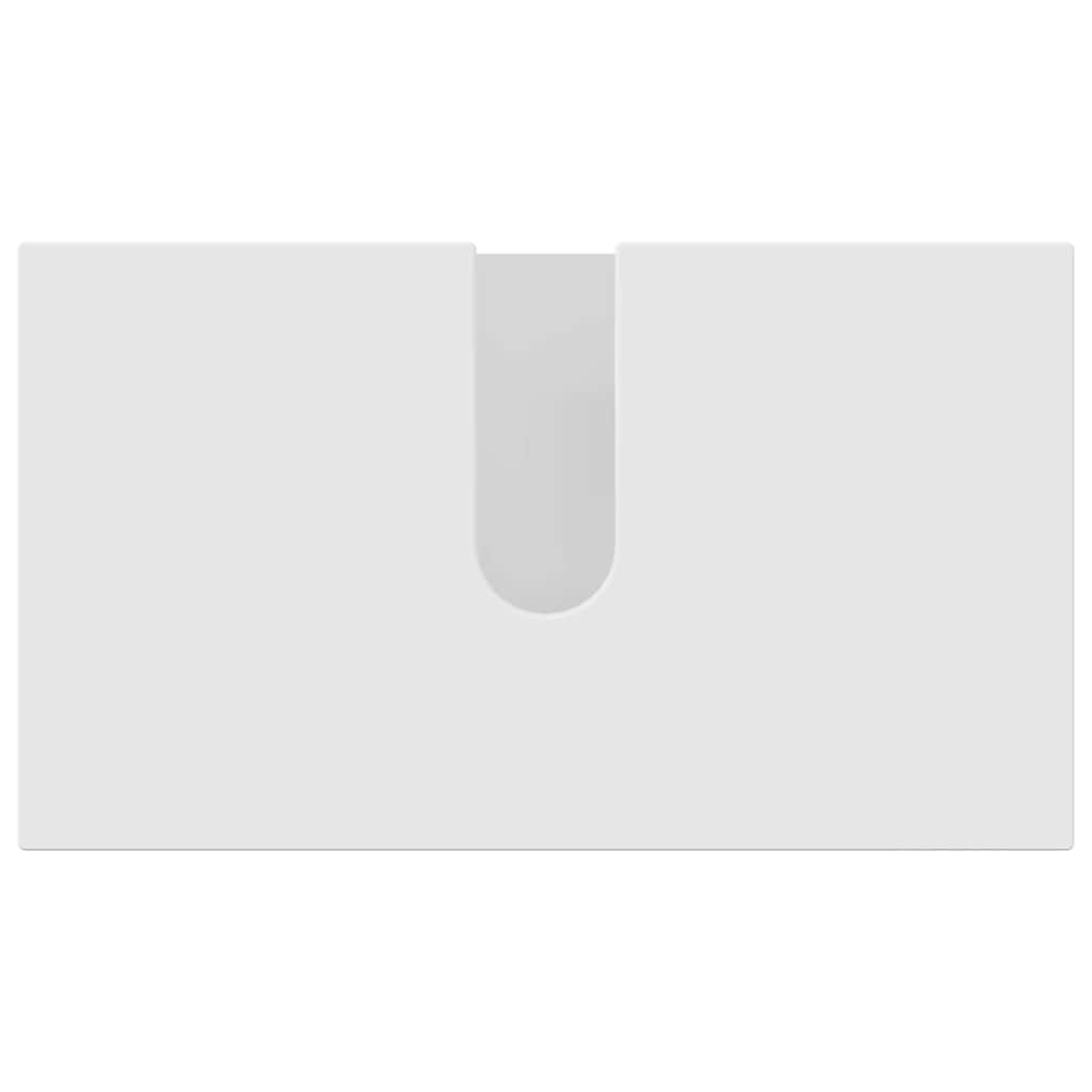 Baderomsinnredningssett med skuff 3 pcs Hvit 61 x 35 x 64 cm