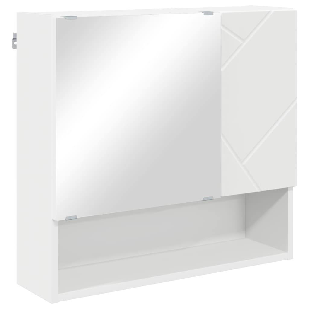 Baderomsinnredningssett med skuff 4 pcs Hvit 61 x 35 x 64 cm
