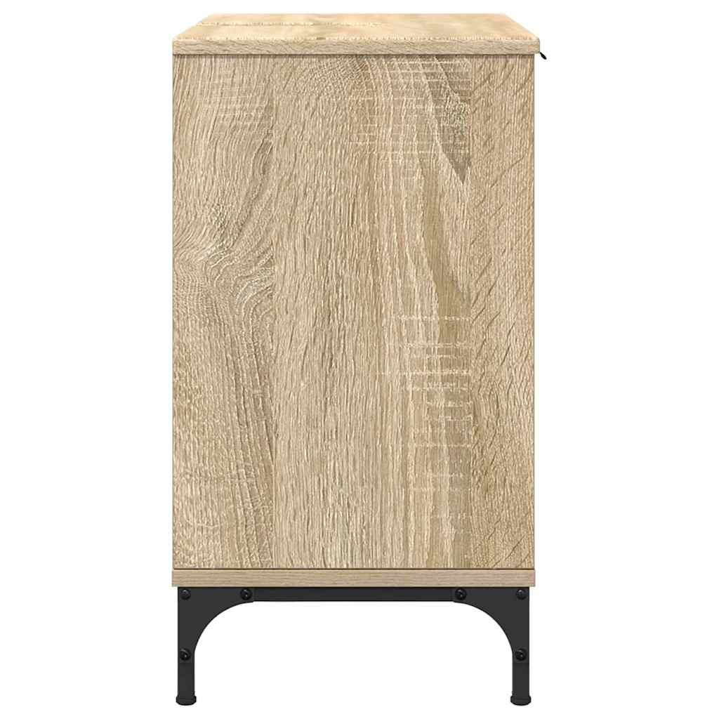 Baderomsvaskeskap Sonoma eik 60,5 x 33,5 x 61 cm Konstruert tre