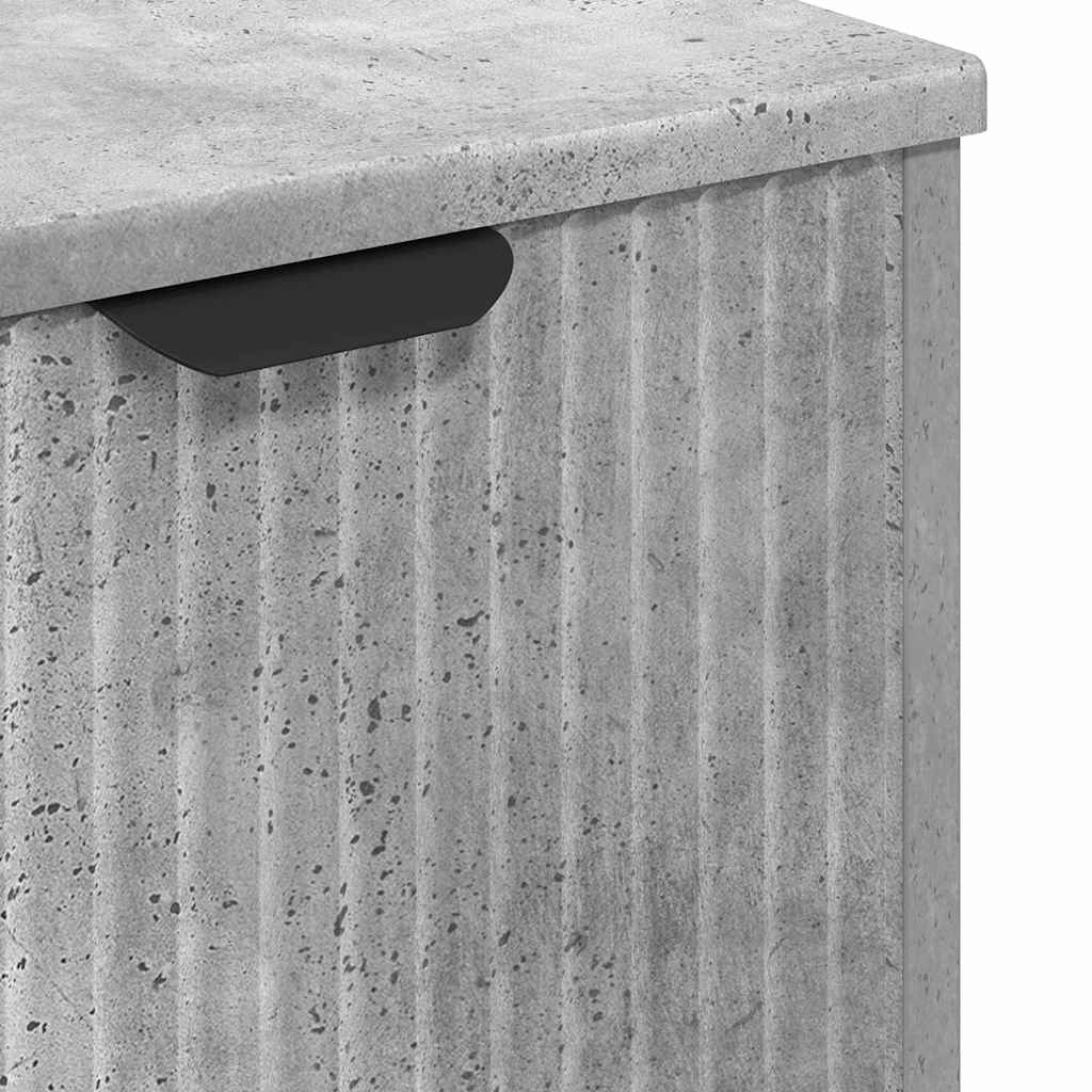 Baderomsvaskeskap Betonggrå 60,5 x 33,5 x 61 cm Konstruert tre