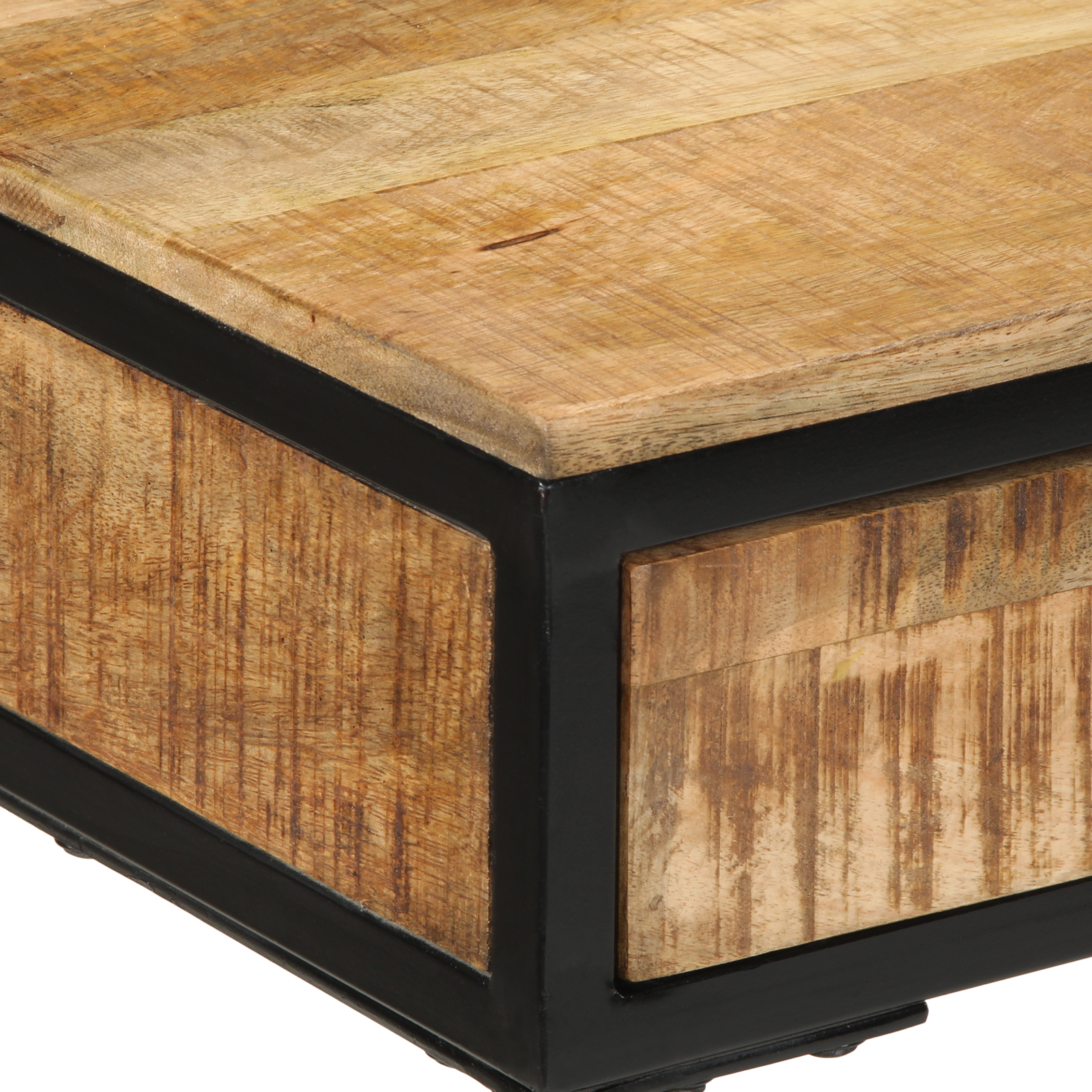 Sminkebord 100x40x75/120 cm Solid Tre Grov Mango