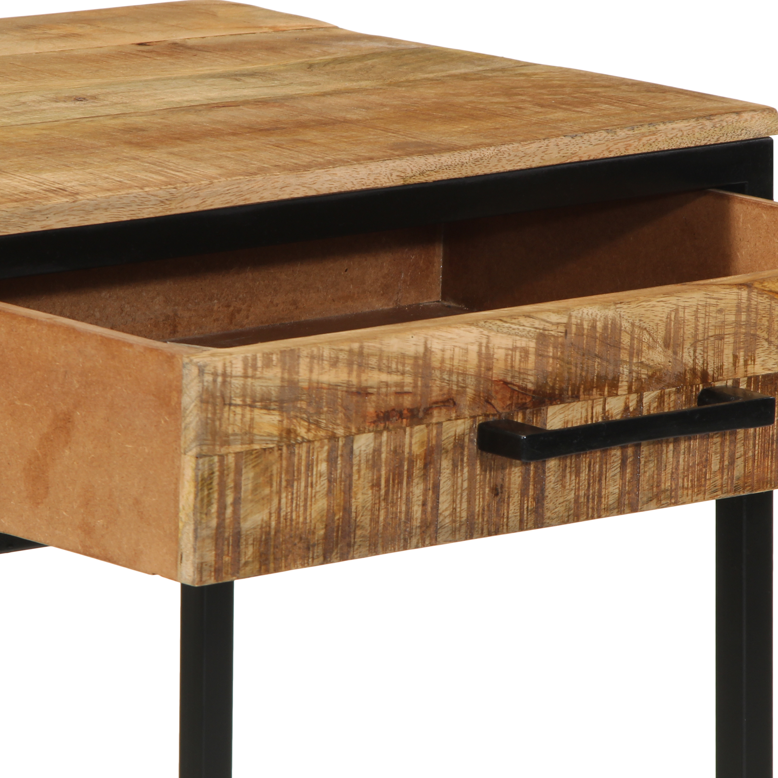 Sminkebord 100x40x75/120 cm Solid Tre Grov Mango