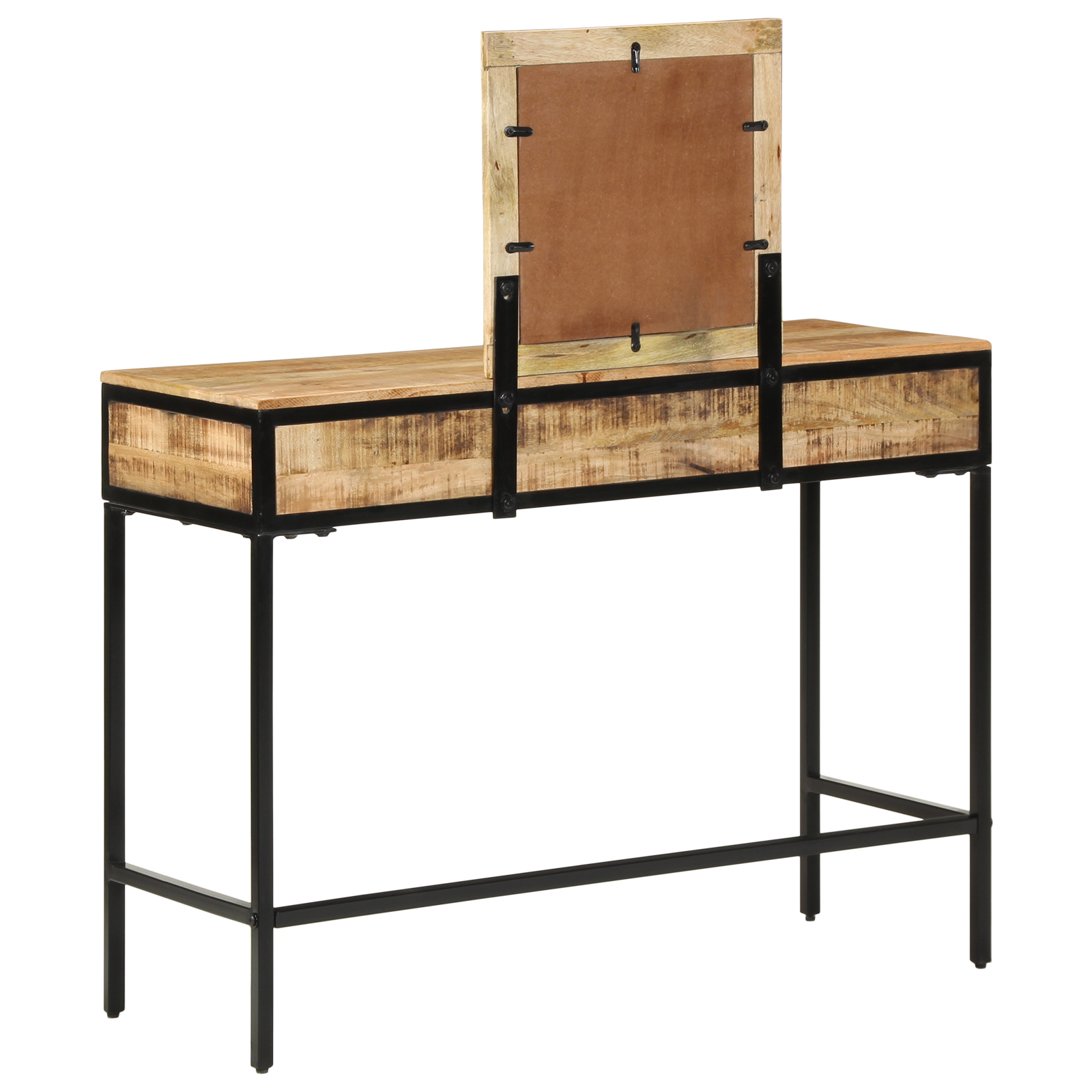 Sminkebord 100x40x75/120 cm Solid Tre Grov Mango