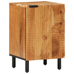 Baderomsskap 38x33,5x58 cm Solid Akasietre
