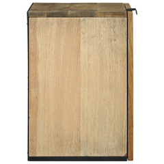 Baderomskap - 38 x 33,5 x 48 cm, Laget av solid og konstruert tre.