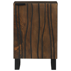 Baderomsskap 38x33,5x58 cm i solid mangotre