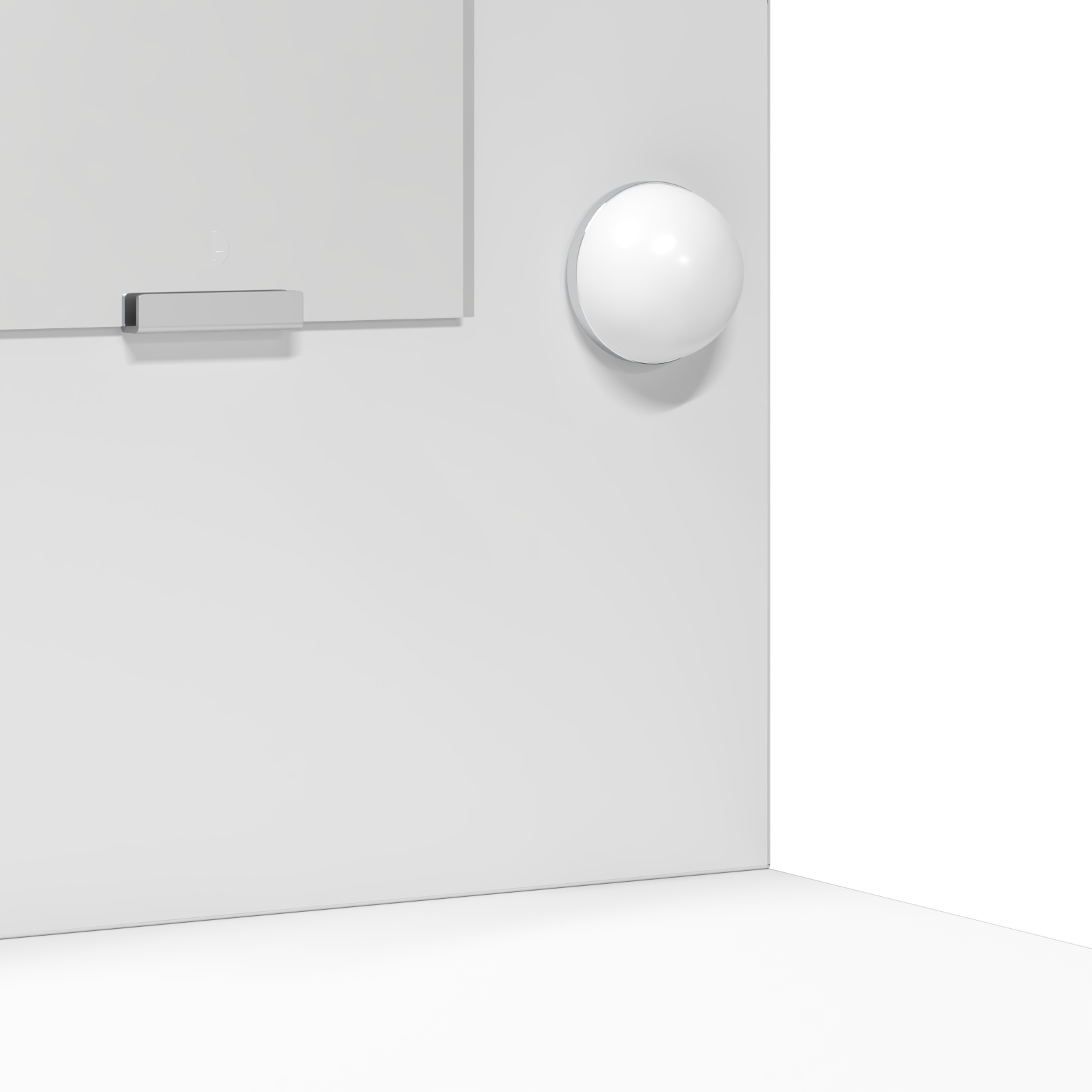 Sminkebord med LED-lamper Hvit 50x41x135 cm