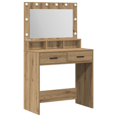 Sminkebord artisan eik 79 x 41 x 135 cm Konstruert tre